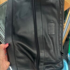 Black Leather Men's Bag